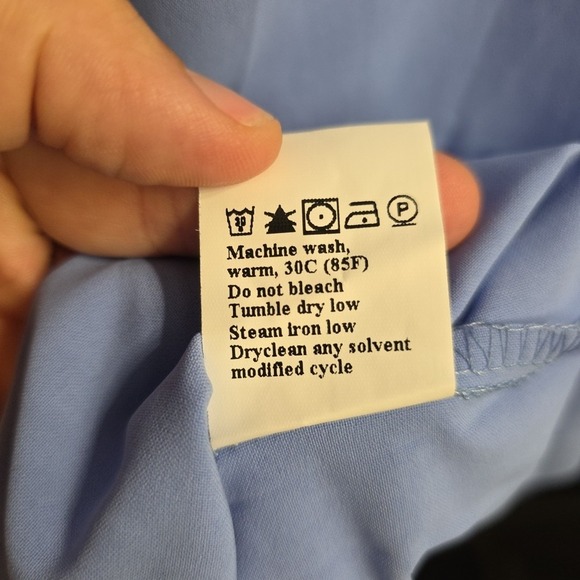 NEW PRETTYGARDEN Women Casual Summer Dress Short Sleeve Smocked BEAUTIFUL Large - Picture 10 of 12